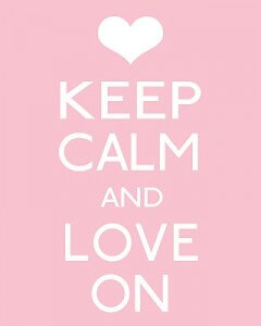 keep calm-valentine